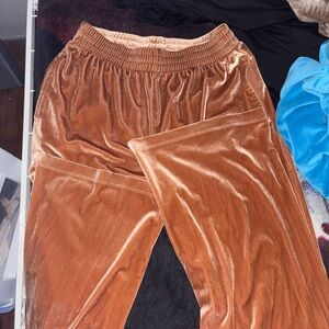 Velvet Brown Pants